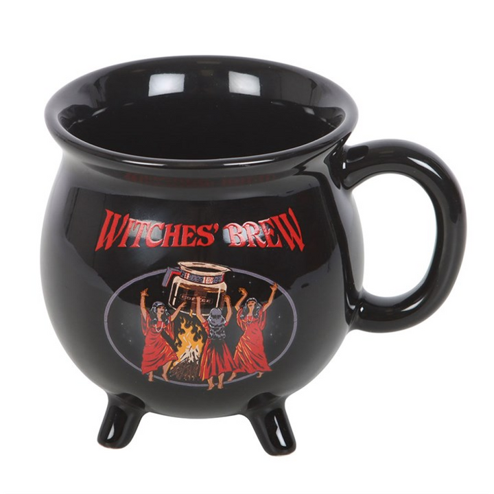 Witches' Brew Cauldron Mug by Steven Rhodes