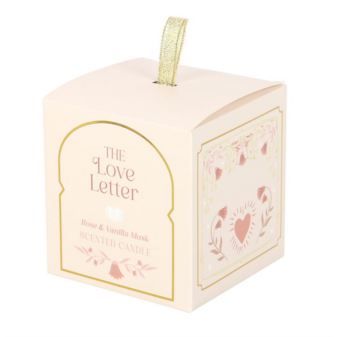 The Love Letter Rose & Vanilla Musk Candle