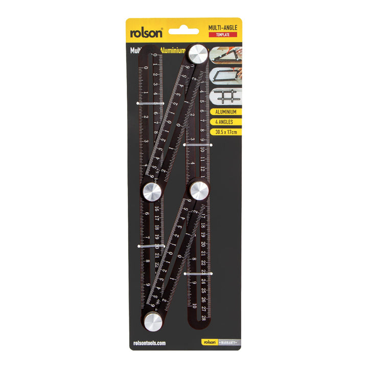 Multi-Angle Aluminium Template by Rolson Tools