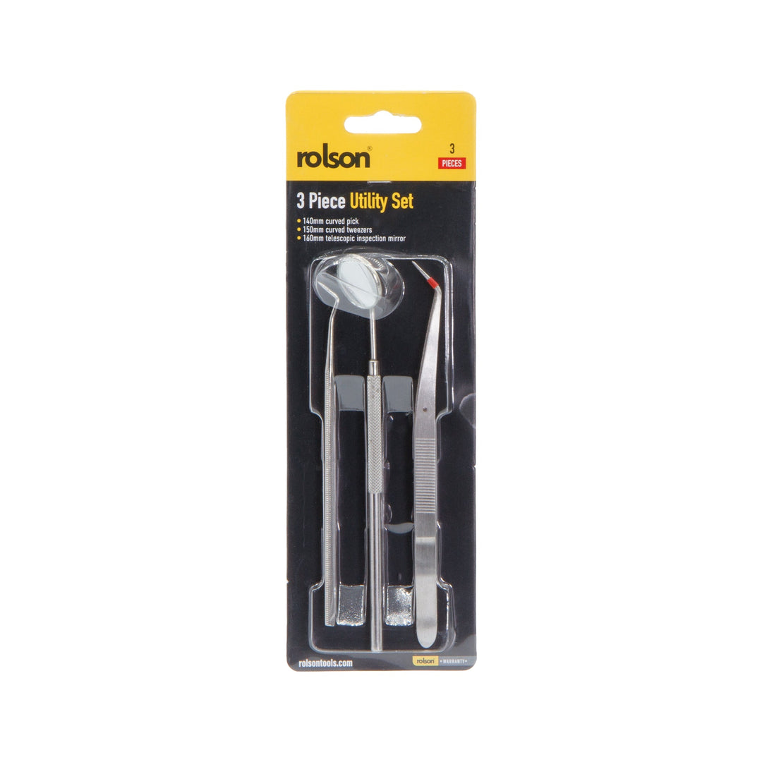 3 Piece Utility Set by Rolson Tools