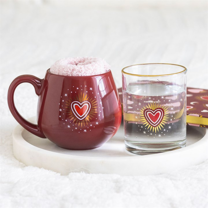 Sacred Heart Drinking Glass