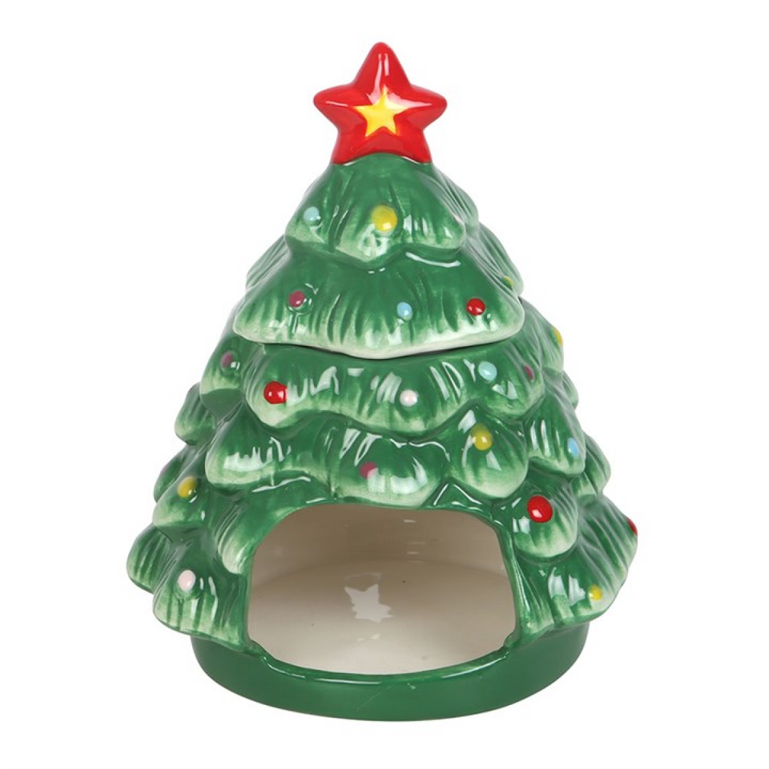 *Nostalgic Christmas Tree Shaped Ceramic Oil Burner (12/24)