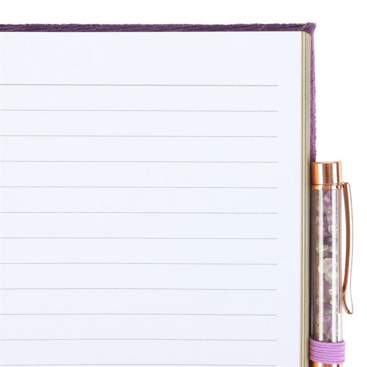 *Book of Spells Journal with Amethyst Crystal Pen (12/24)