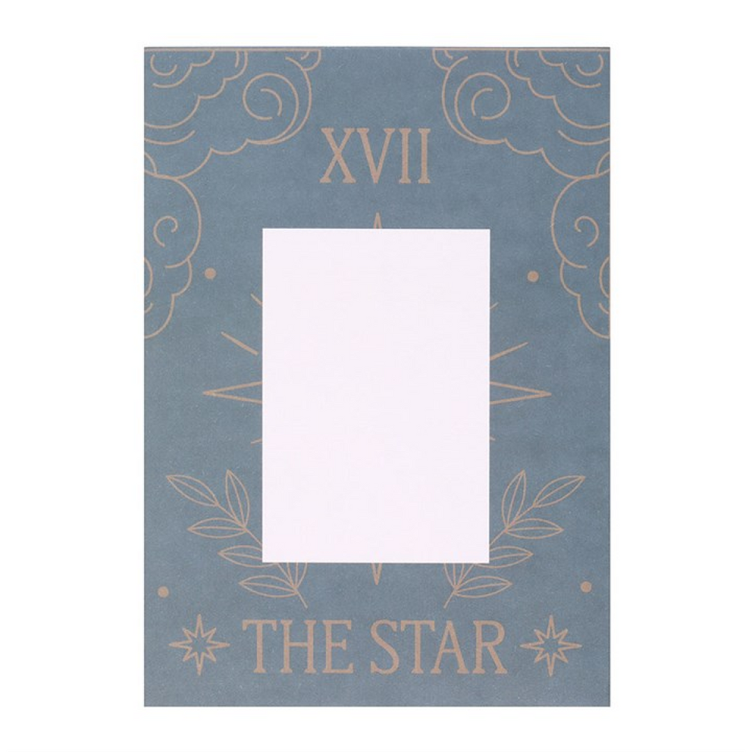 The Star Vintage Tarot Necklace on Greeting Card