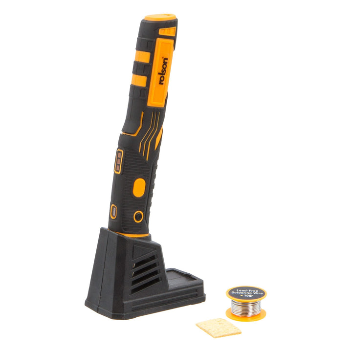 8W Cordless/Rechargeable Soldering Iron by Rolson Tools