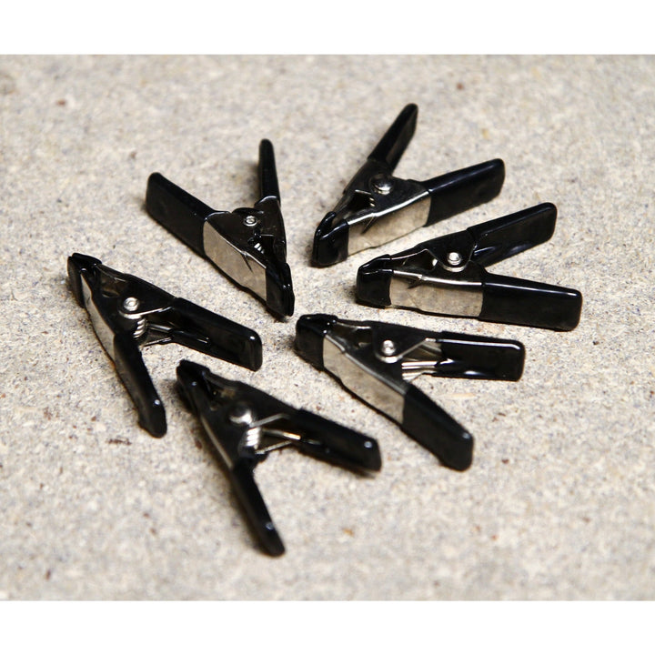 6 Piece 50mm Spring Clamp Set by Rolson Tools