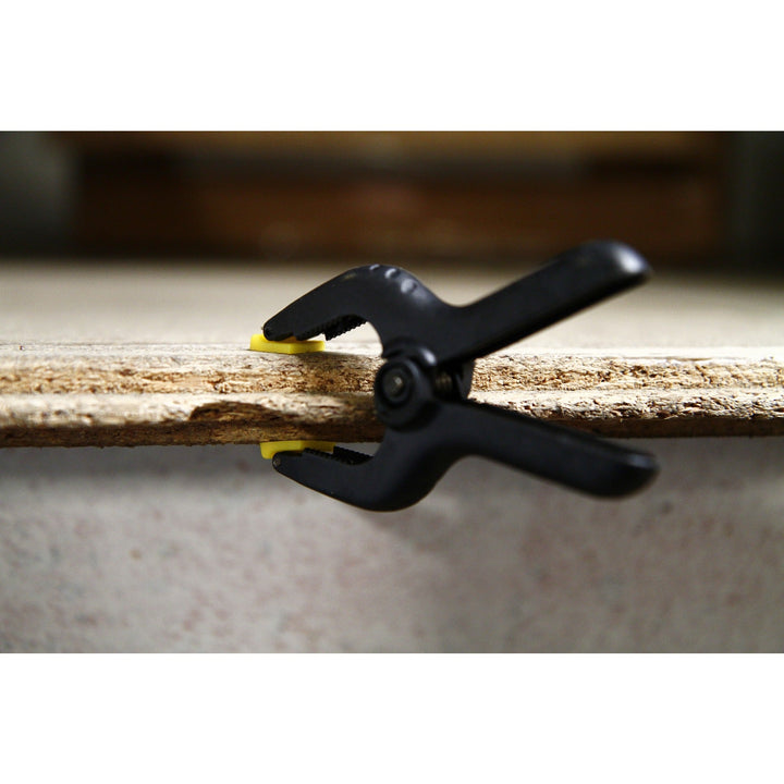 4 Piece 90mm Spring Clamp Set by Rolson Tools