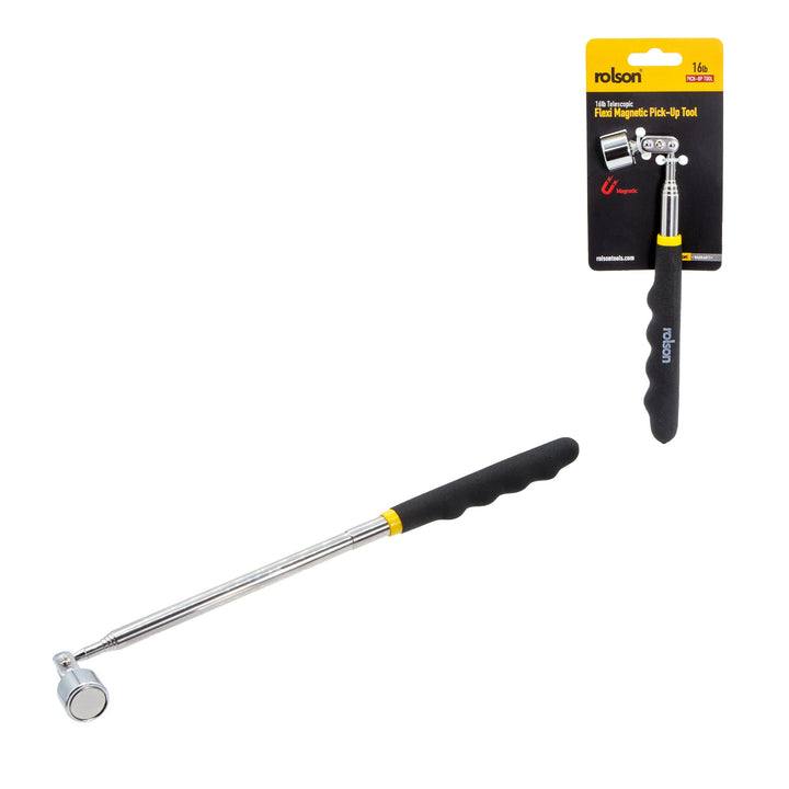 16lb Telescopic Flexi-Head Magnetic Pick-Up Tool