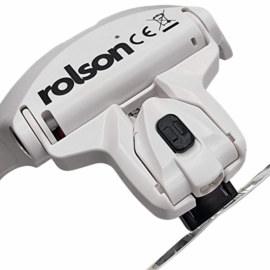 LED Head Magnifier Visor by Rolson Tools