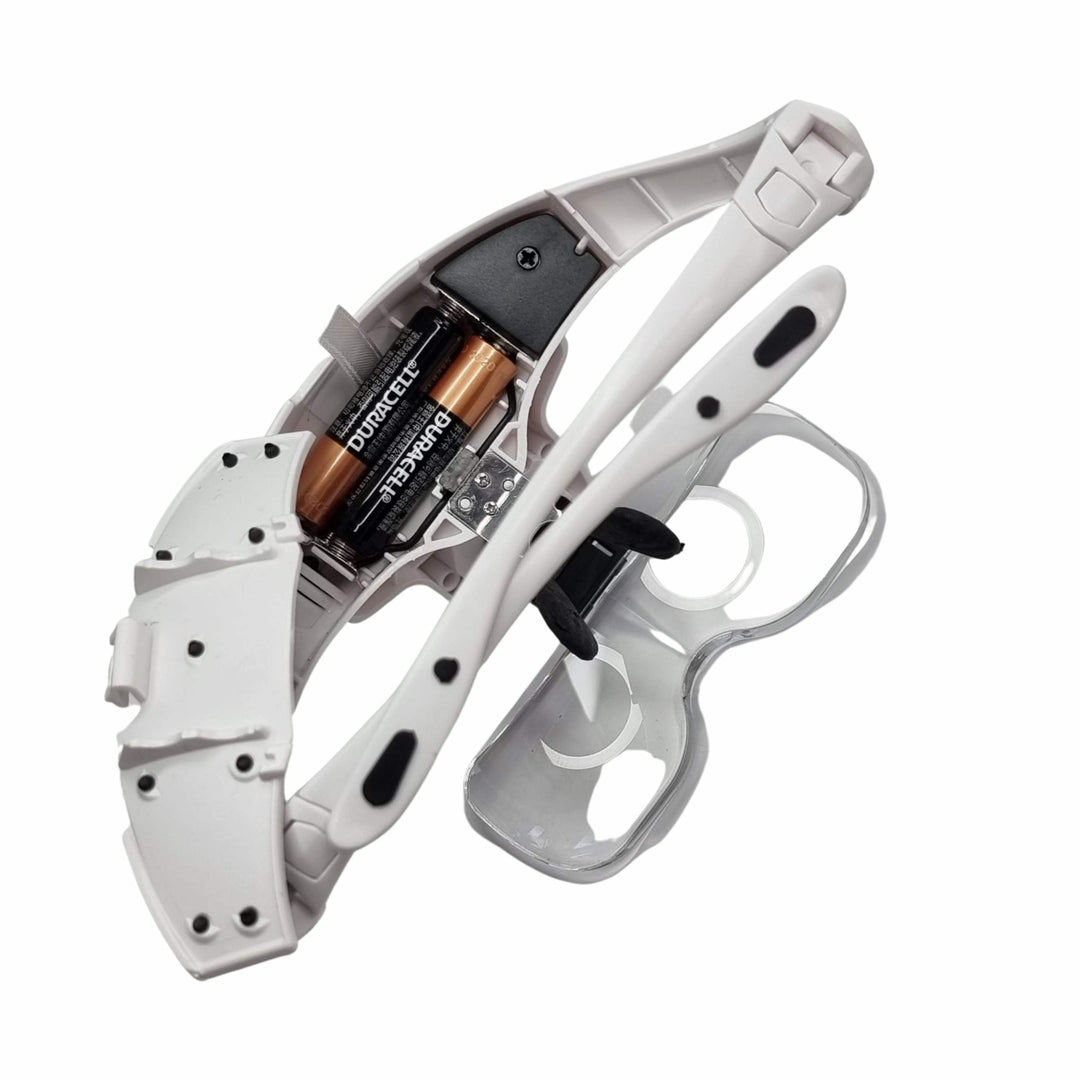 LED Head Magnifier Visor by Rolson Tools