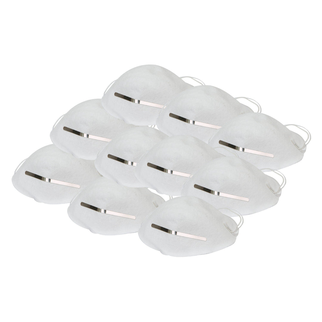 10 Piece Dust Mask by Rolson Tools