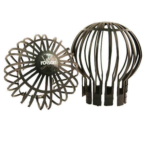 2 Piece Down Pipe Filter by Rolson Tools