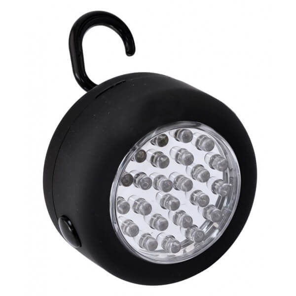 24 LED Lamp with Hook & Magnet by Rolson Tools