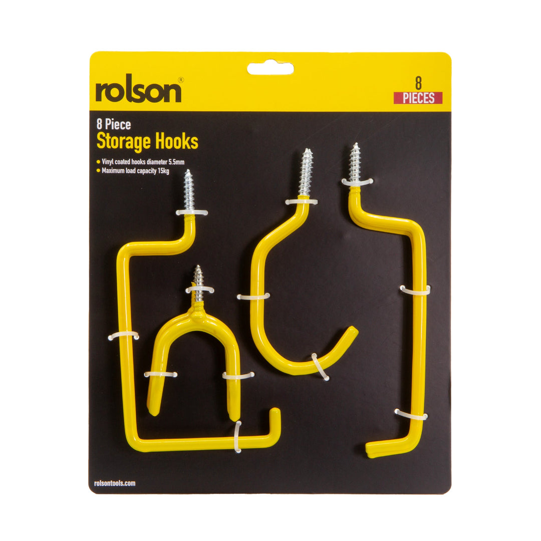 8 Piece Storage Hooks