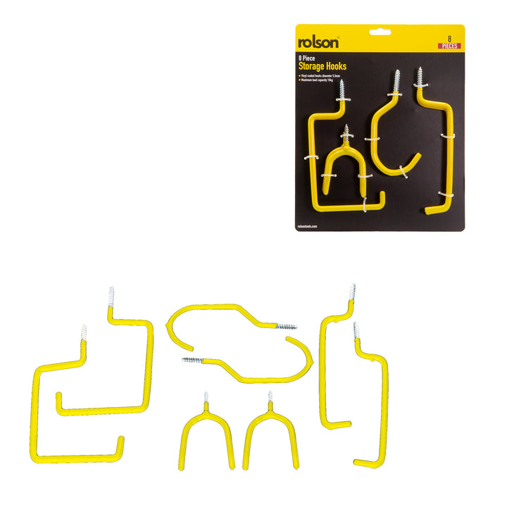 8 Piece Storage Hooks
