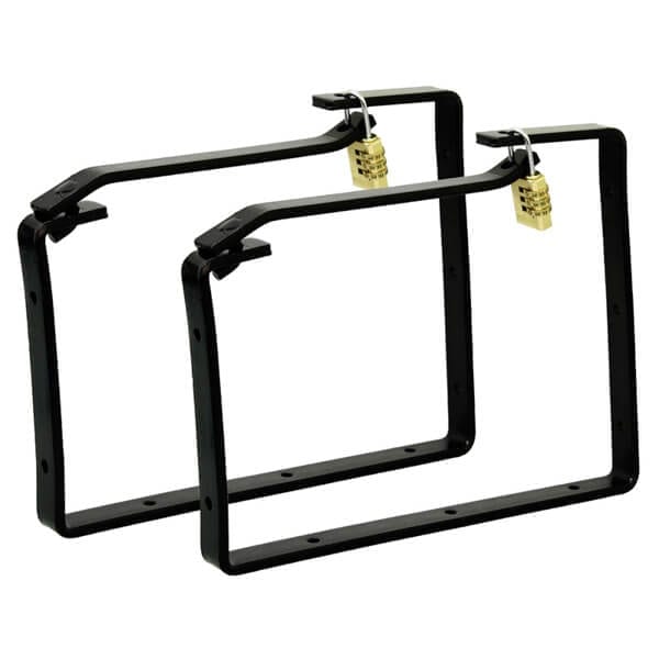2 Pack Lockable Ladder Storage Hooks