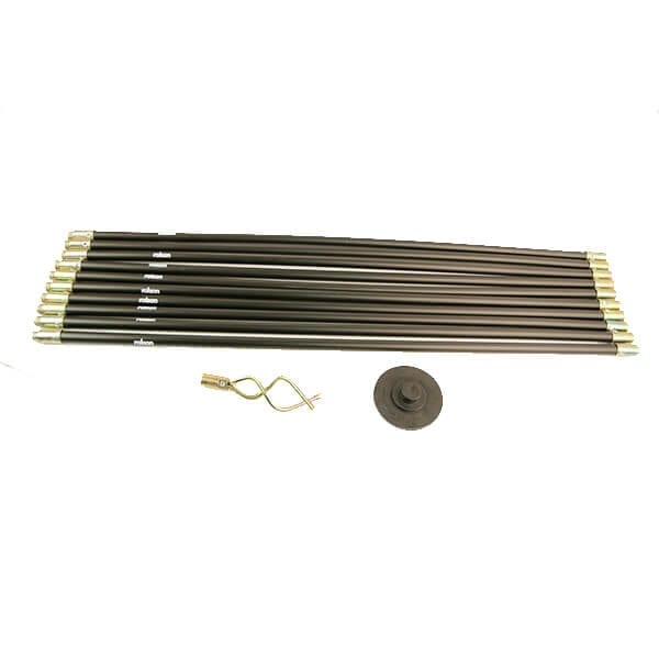 12 Piece Drain Rod Set by Rolson Tools