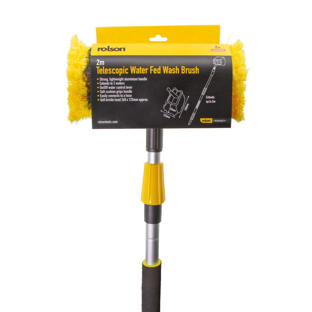2m Heavy Duty Telescopic Water Fed Brush