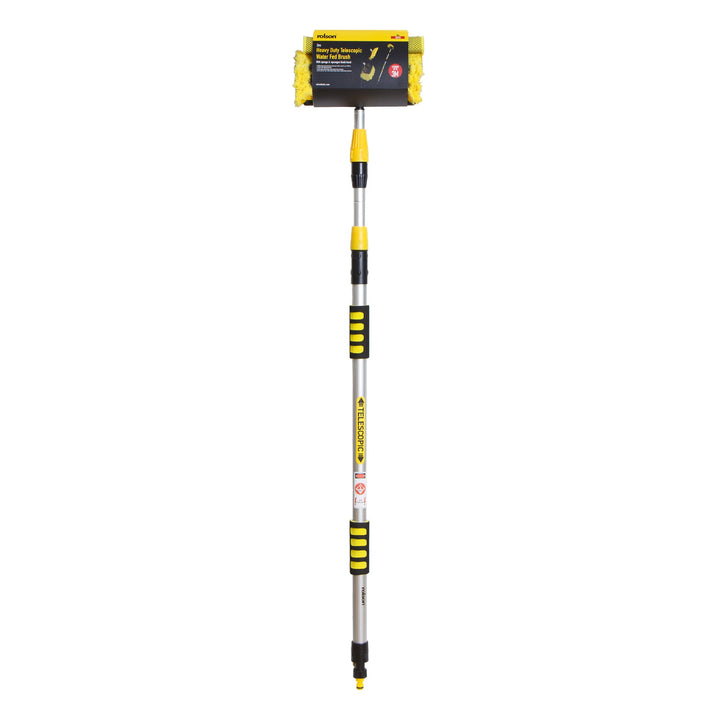 3m Heavy Duty Telescopic Water Fed Brush by Rolson Tools