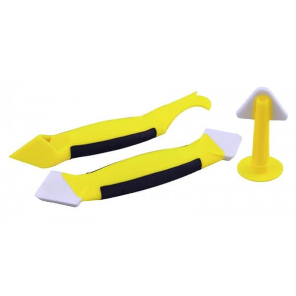 3 Piece Sealant Tool by Rolson Tools