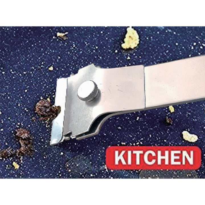 2 Piece Scraper Set with 20 Piece Spare Blades by Rolson Tools