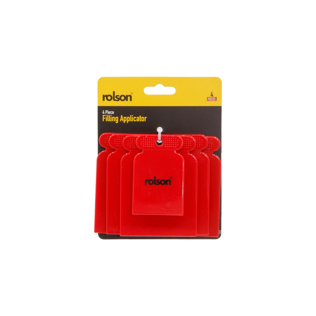 4 Piece Filler Applicator Set by Rolson Tools
