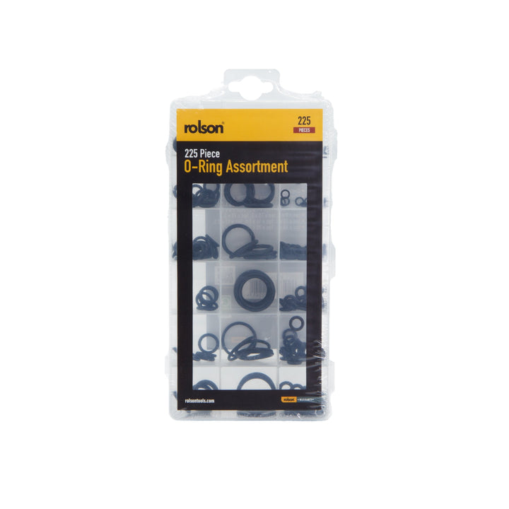 225 Piece O-Ring Assortment by Rolson Tools