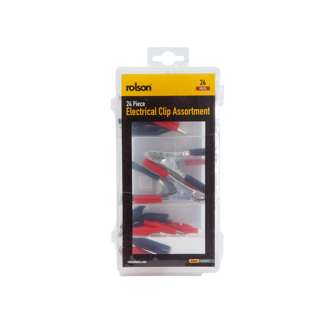 24 Piece Electrical Clip Asst by Rolson Tools