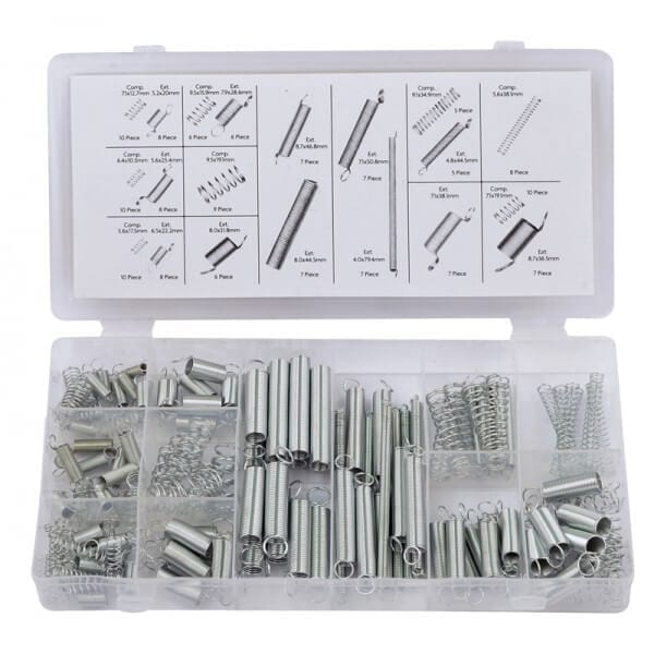 150 Piece Spring Assortment by Rolson Tools