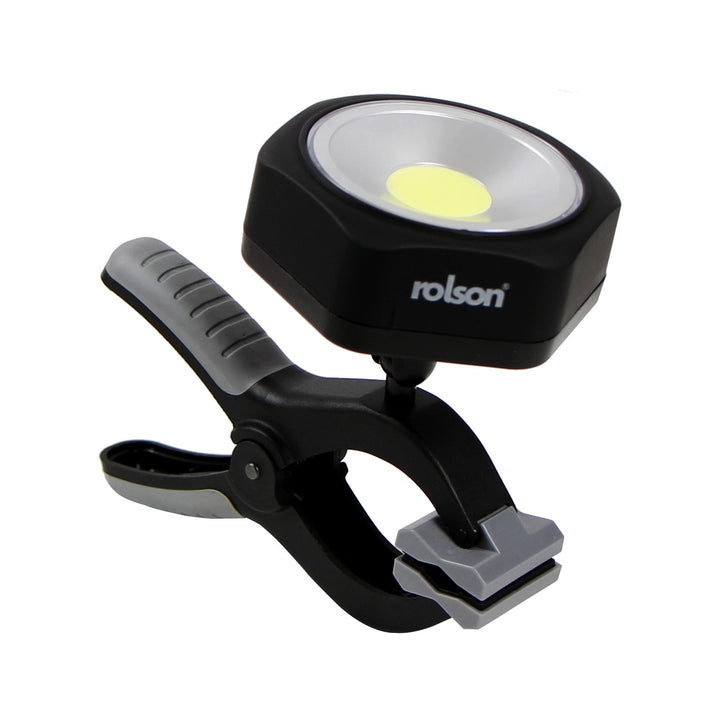 3W COB Worklight with Clamp by Rolson Tools