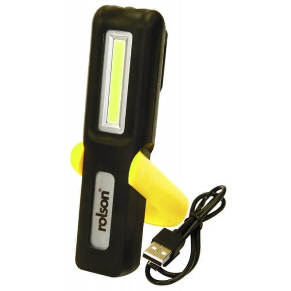 3W USB Rechargeable COB Worklight by Rolson Tools