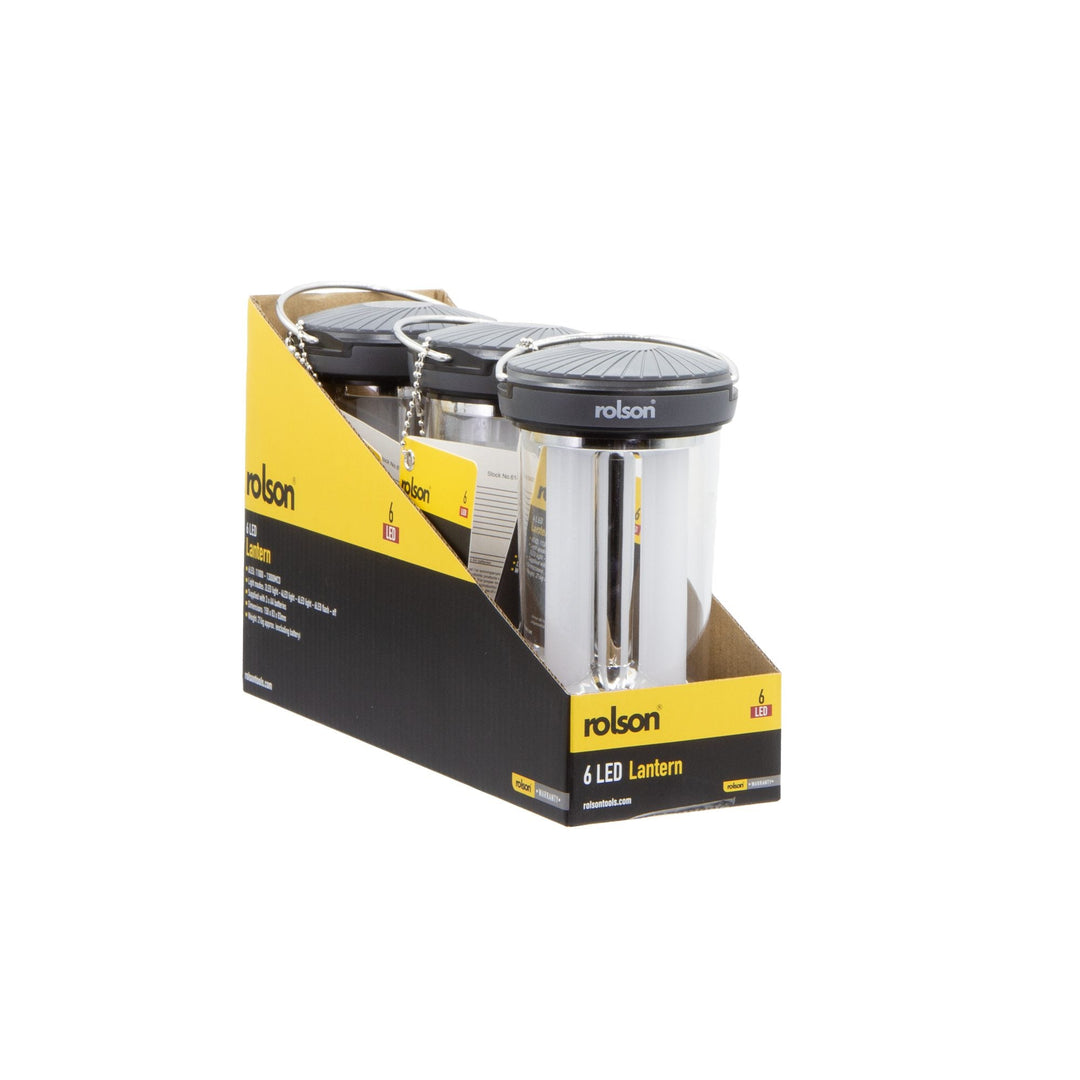 6 LED Lantern by Rolson Tools