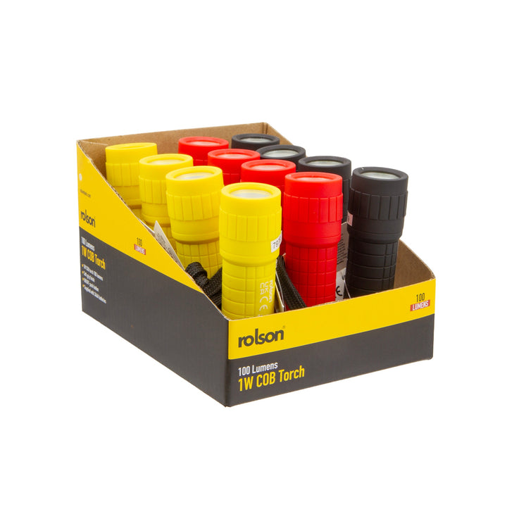 1W COB Torch by Rolson Tools
