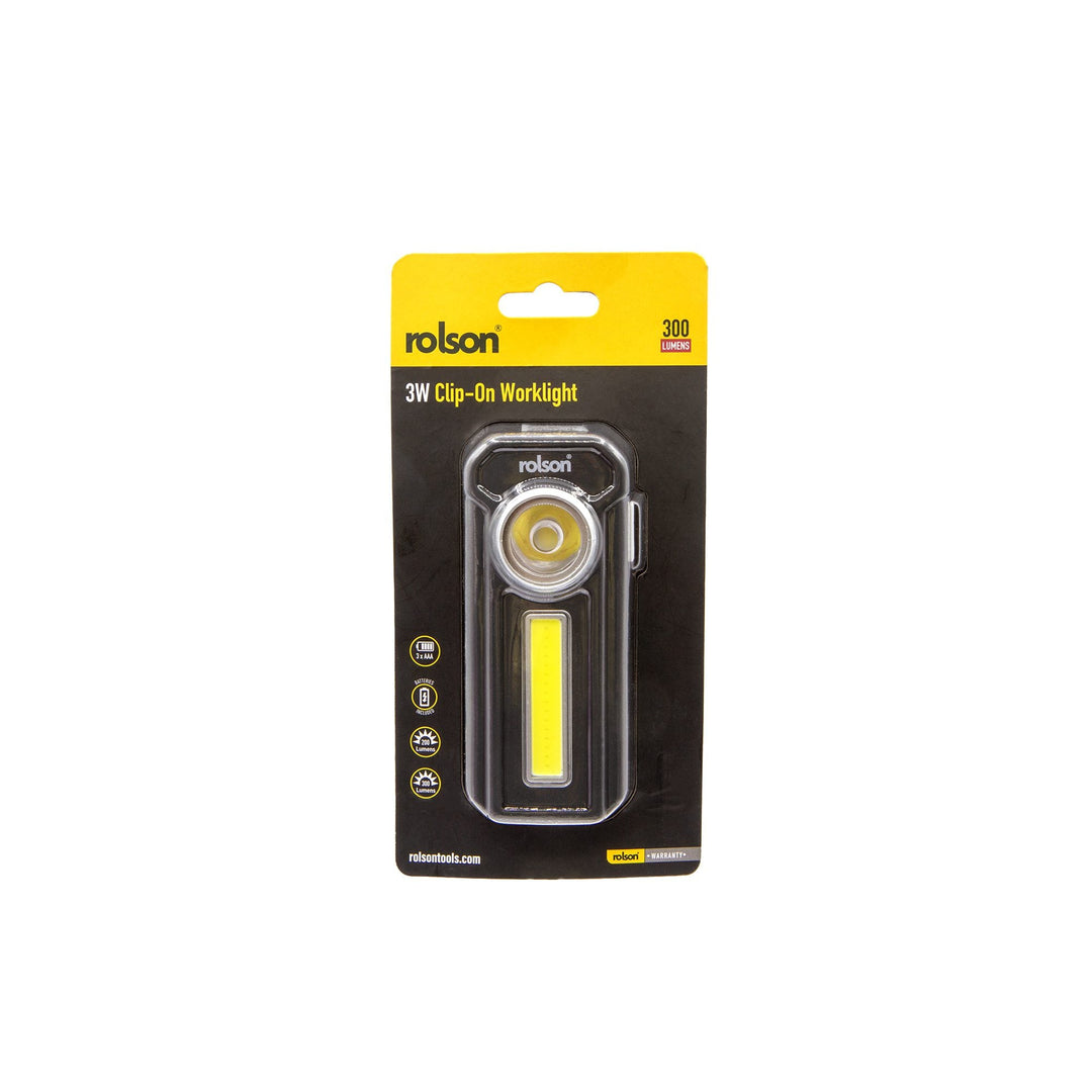 3W Clip-On Worklight by Rolson Tools