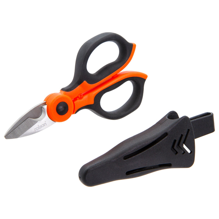 155mm Multi-Purpose Electrician's Scissors by Rolson Tools