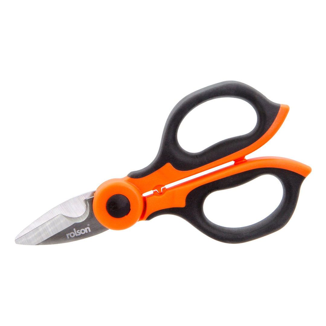 155mm Multi-Purpose Electrician's Scissors by Rolson Tools