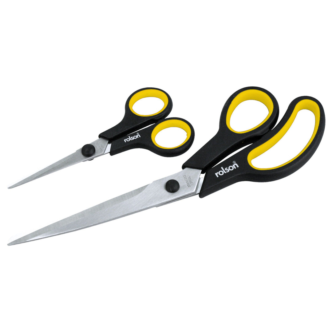 2 Piece Scissor Set by Rolson Tools