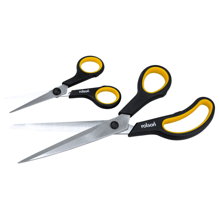 2 Piece Scissor Set by Rolson Tools