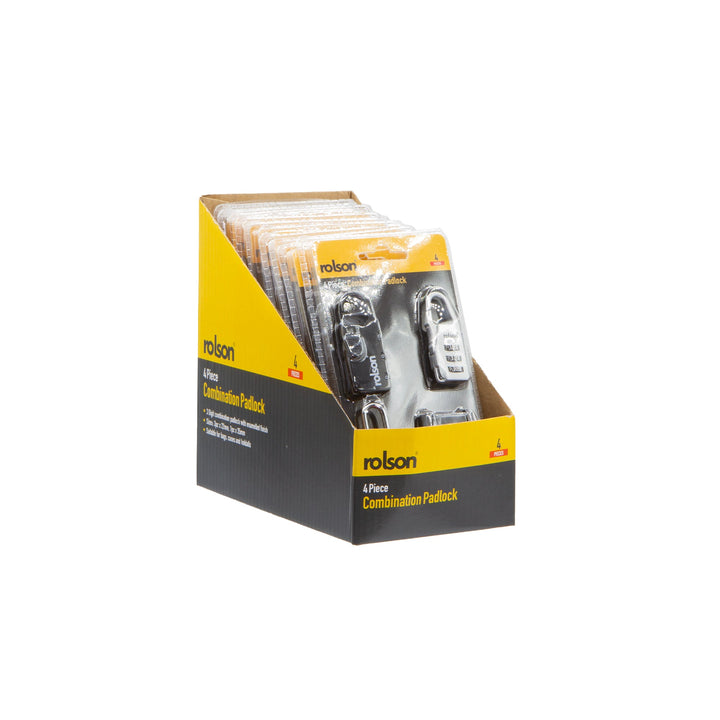 4 Piece Combination Lock Set