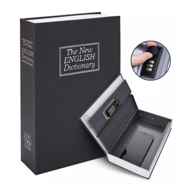 Book Safe with Combination Lock
