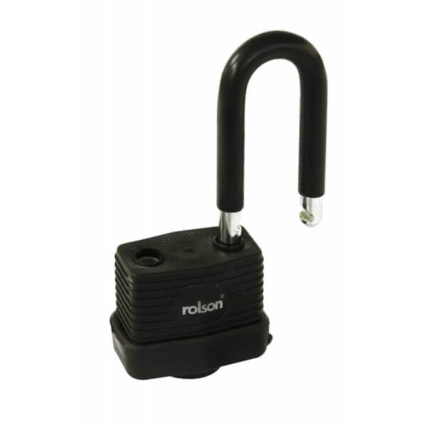 2 Piece 50mm Long Shackle Laminated Steel Padlock