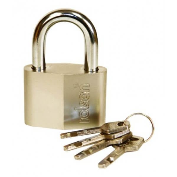 60mm Solid Steel Padlock