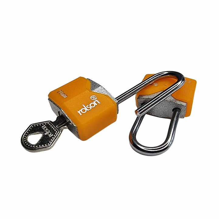 2 Piece 20mm Long Shackle Iron Padlock
