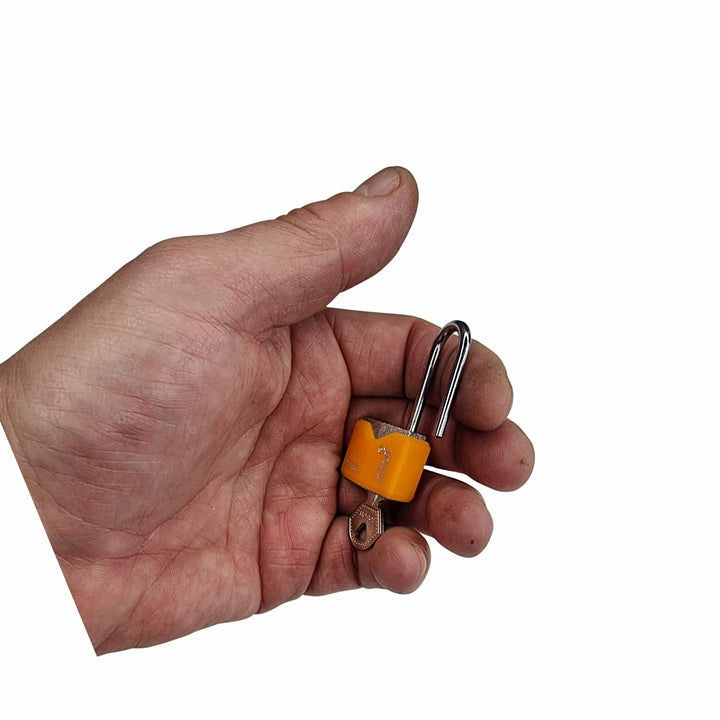 2 Piece 20mm Long Shackle Iron Padlock