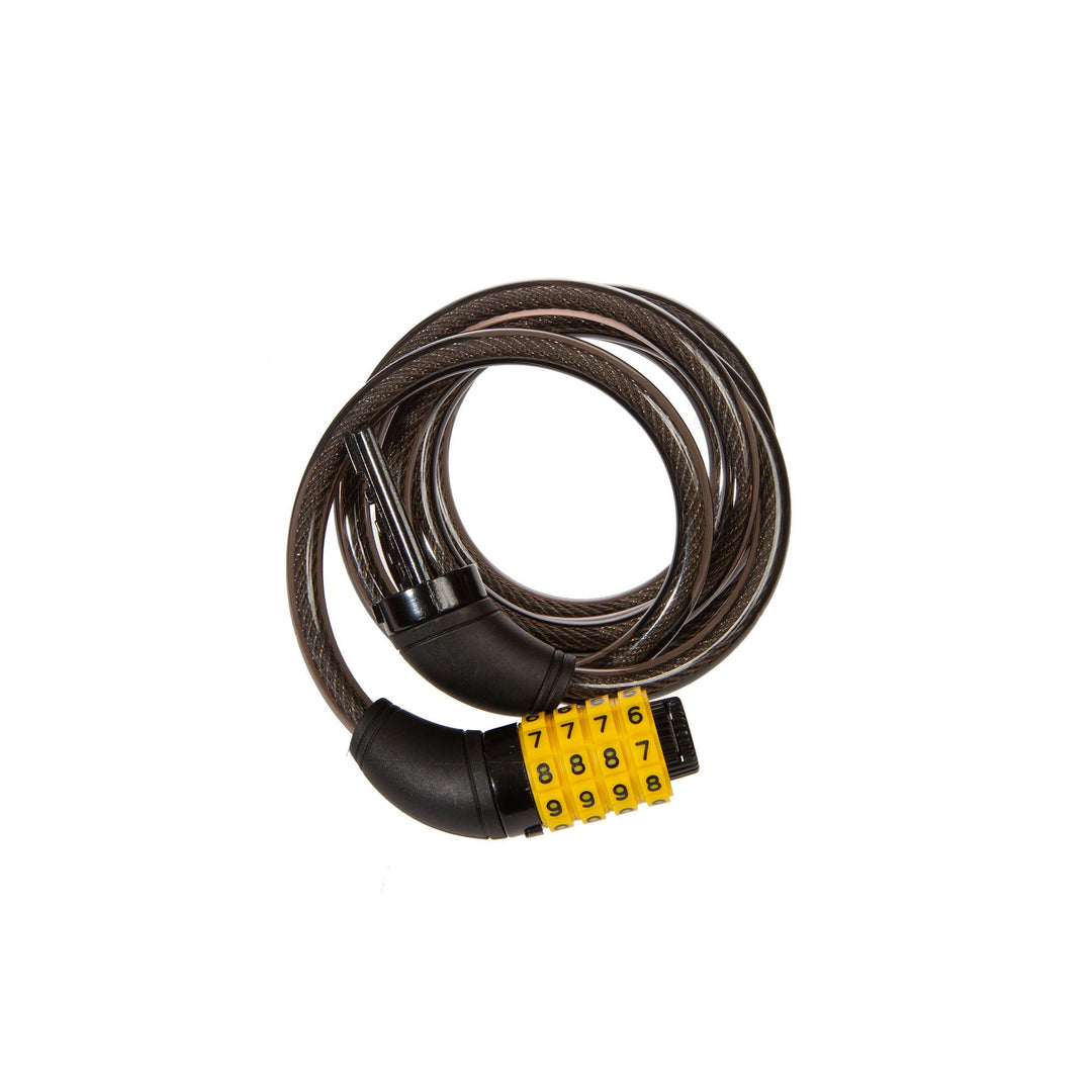 1.8m Combination Bike Lock by Rolson Tools