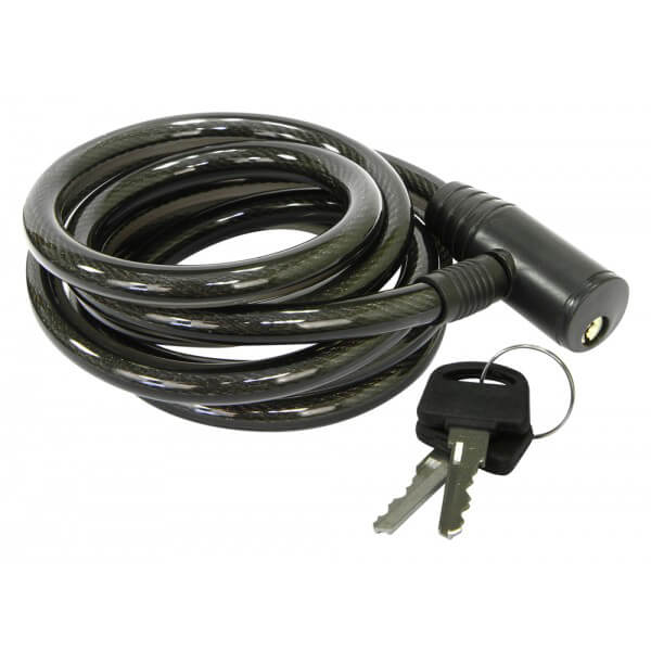 2m x 12mm Cable Lock by Rolson Tools