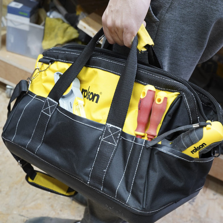 450mm Hard Base Tool Bag by Rolson Tools