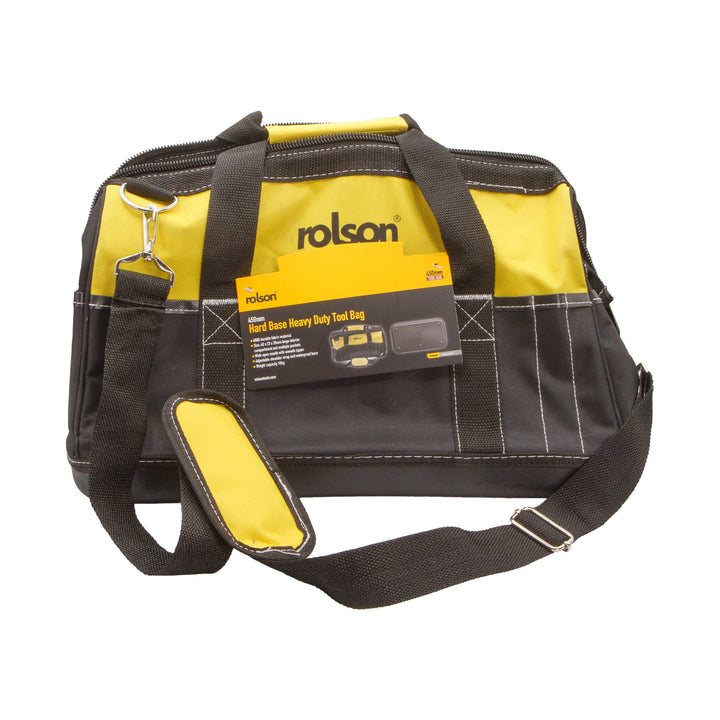 450mm Hard Base Tool Bag by Rolson Tools