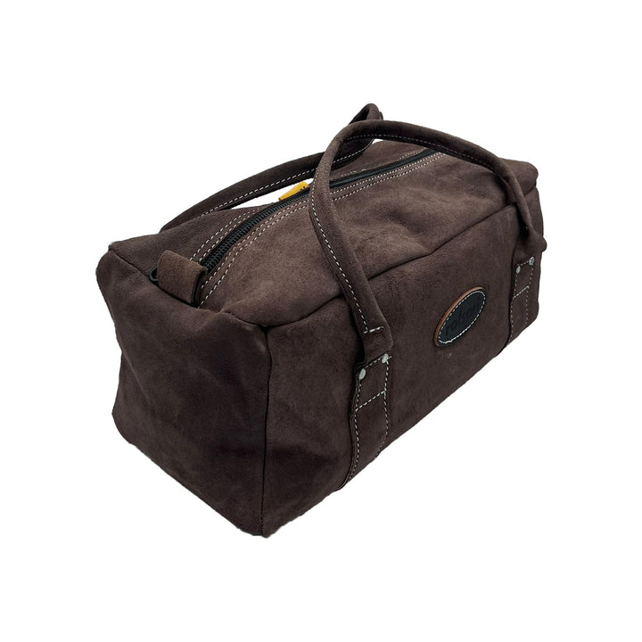 350mm Heavy Duty Leather Contractors Tool Bag by Rolson Tools