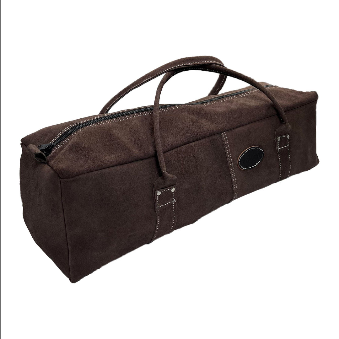 600mm Heavy Duty Leather Contractors Tool Bag by Rolson Tools